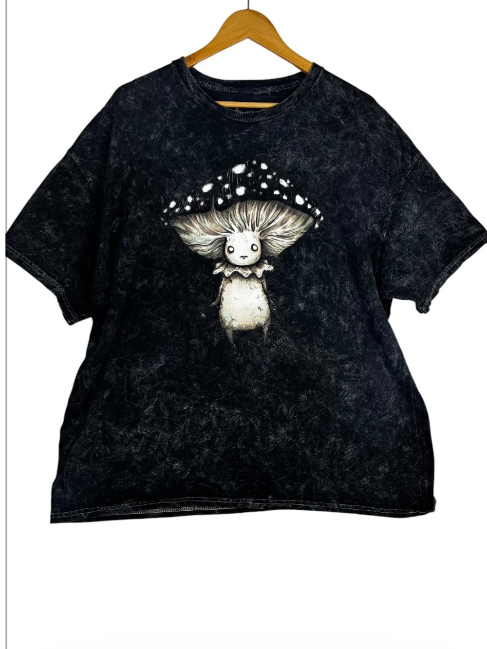 Stephanie Bayles Dark Wash Guild Of Calamity Guy Mushy Graphic Mushroom Tee 2XL - Picture 5 of 5